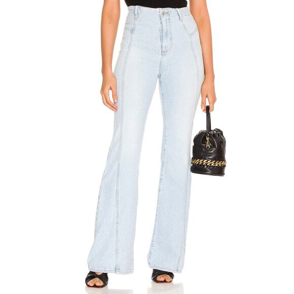 Free People Denim - Free People x We The Free Light Indigo Stretch Florence Flare Jeans US 27